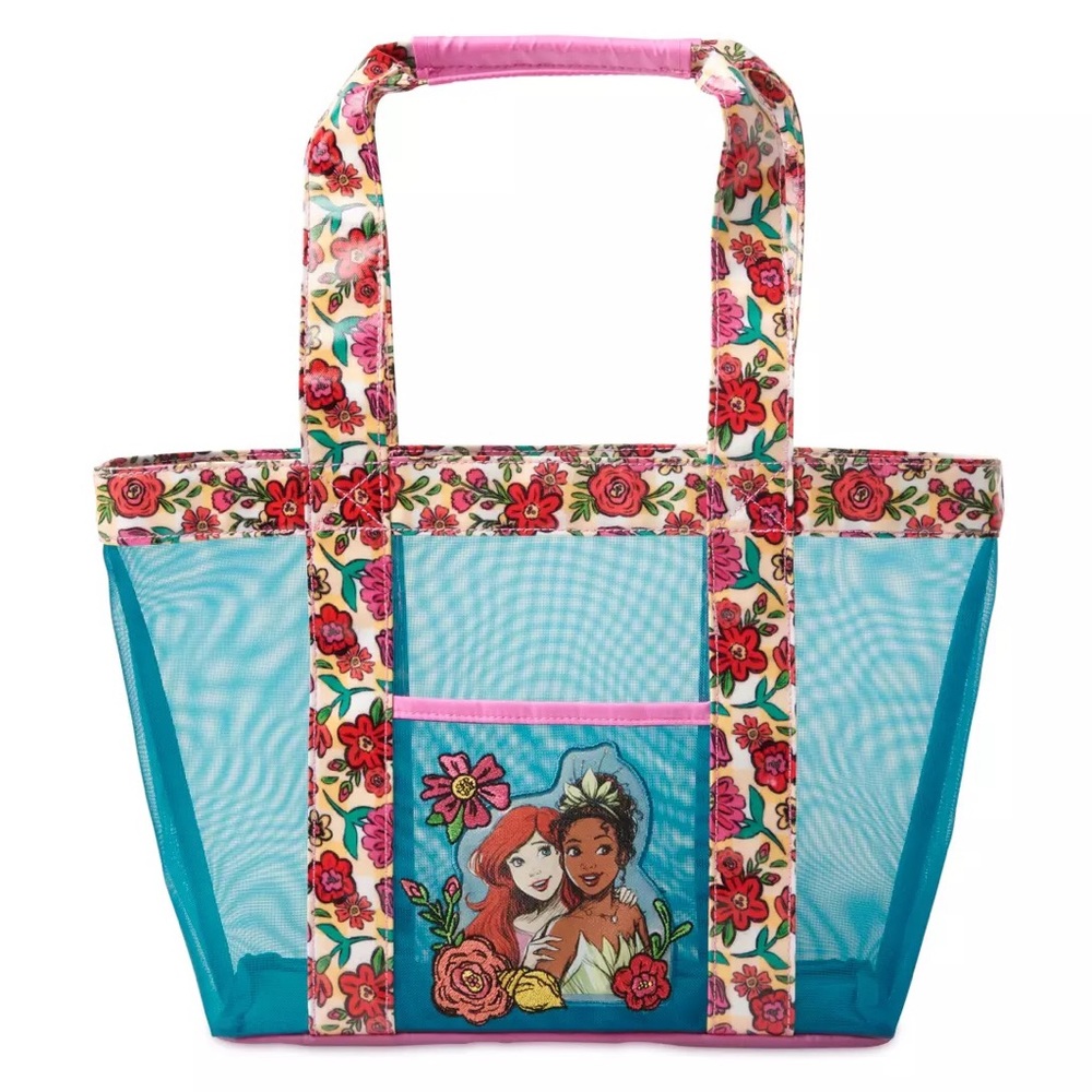 Disney Princesses Swim Bag for Kids Ariel Tiana Tote Bag
